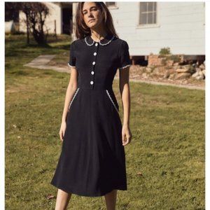 Dress, Women, Midi, black, vintage-inspired